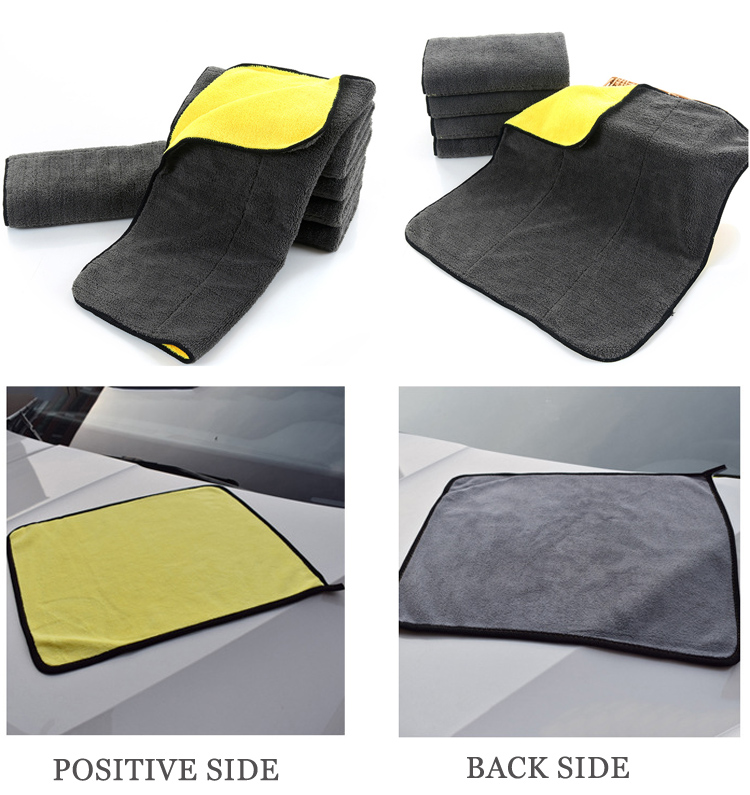 850 GSM Super Thick Microfiber Car Cleaning Cloth Towels