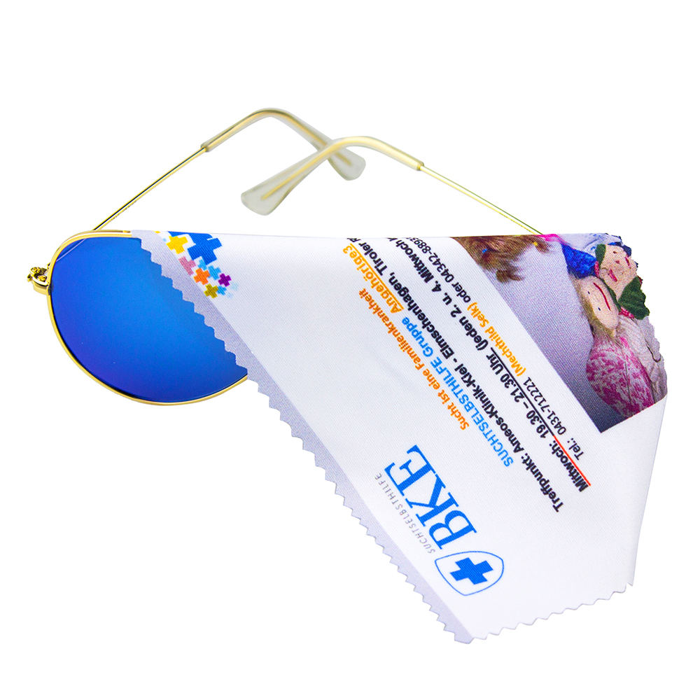 Microfiber Cleaning Cloth For eyeglass and Screen